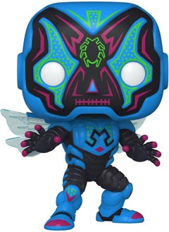 Funko Funko Pop! Heroes: Dia De Los DC - Blue Beetle - Glow In the Dark - DC Comics - Collectable Vinyl Figure  - Image 2