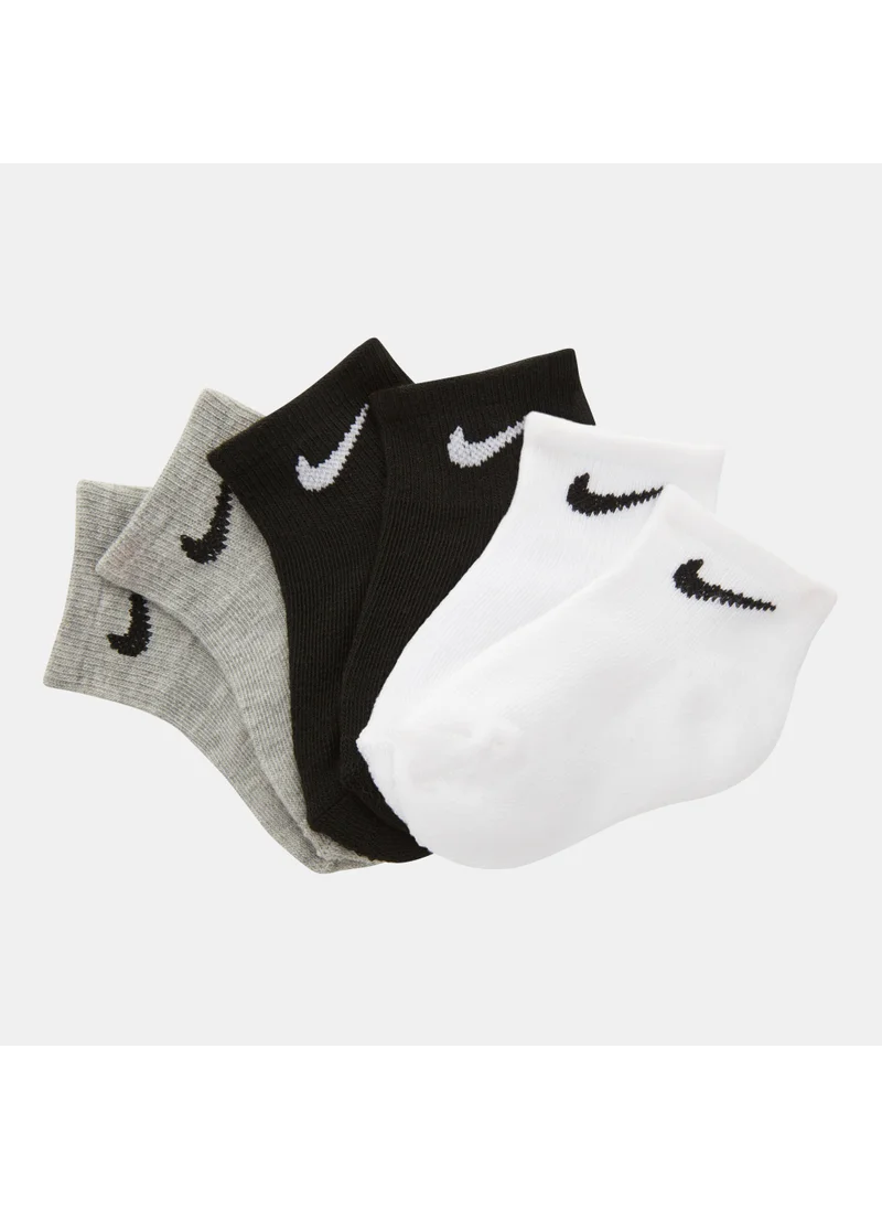 Nike Kids' Cushioned Ankle Socks (3 Pairs)