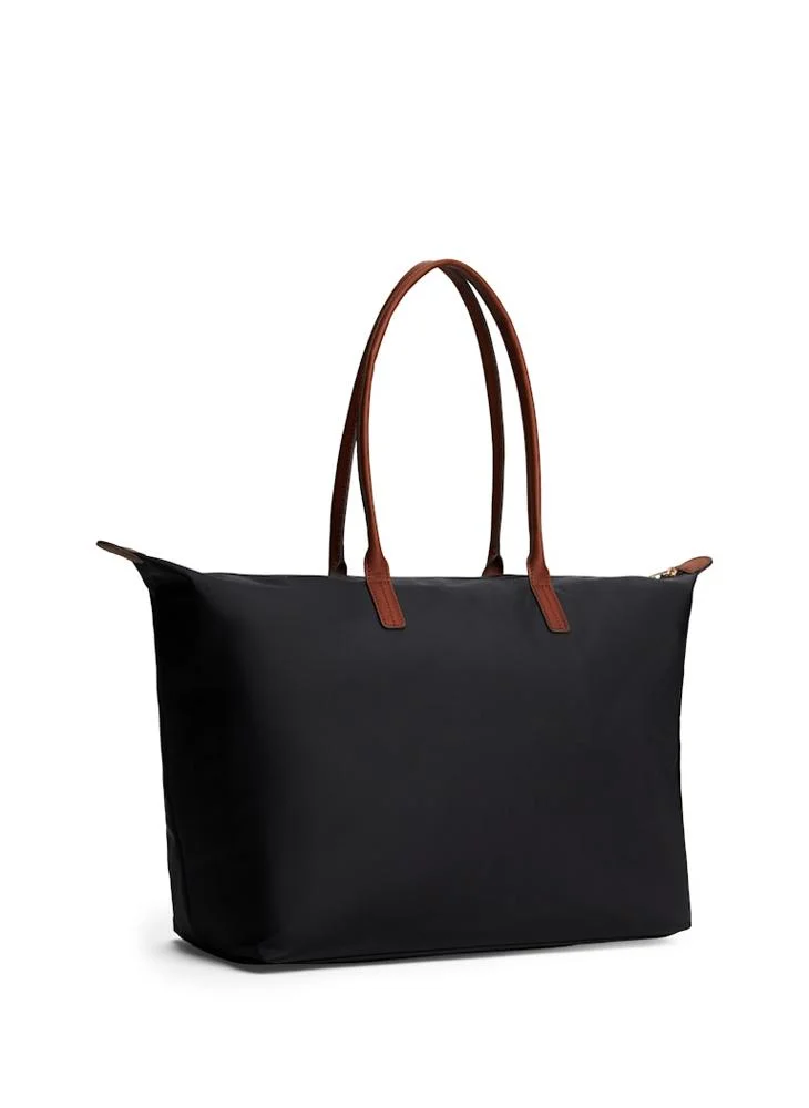 TOMMY HILFIGER TH Monogram Plaque Tote Bag