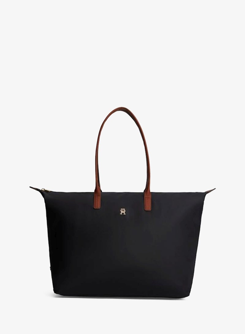 تومي هيلفيغر حقيبة توت بشعار - Image 1