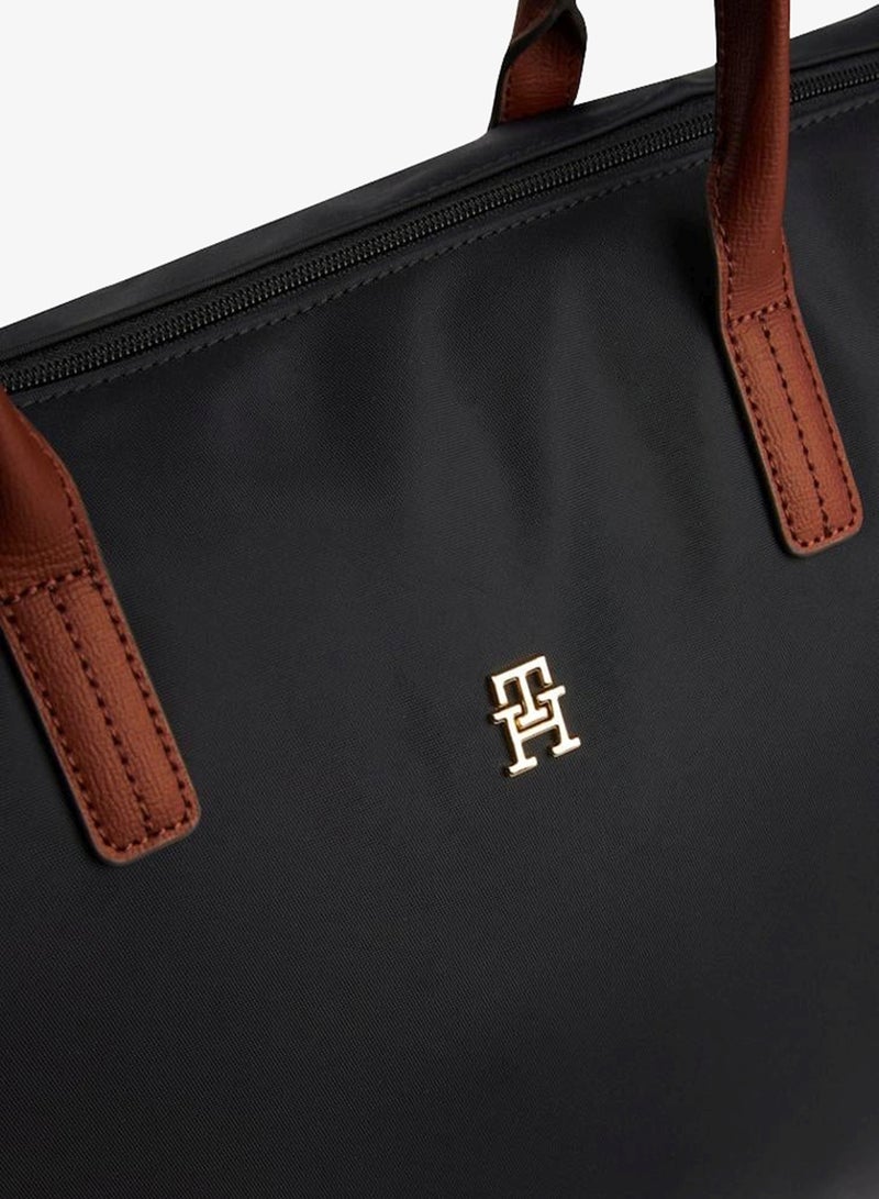 تومي هيلفيغر حقيبة توت بشعار - Image 4