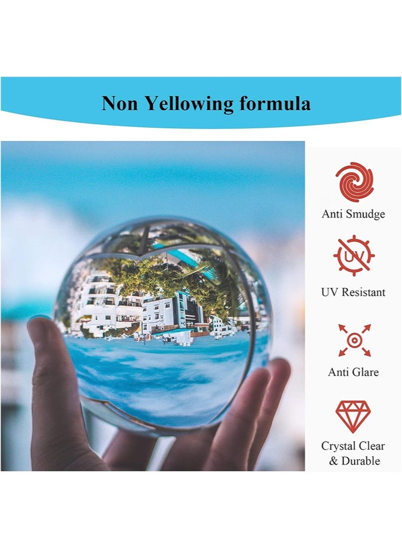 Aikanbo Crystal Clear Epoxy Resin Kit 472ml，Bubble-Free， Anti-Yellowing, Self Leveling Easy Mix 1:1 Coating and Casting Resin for Table Top，Molds，DIY Gifts（Including Production Tools） - Image 4