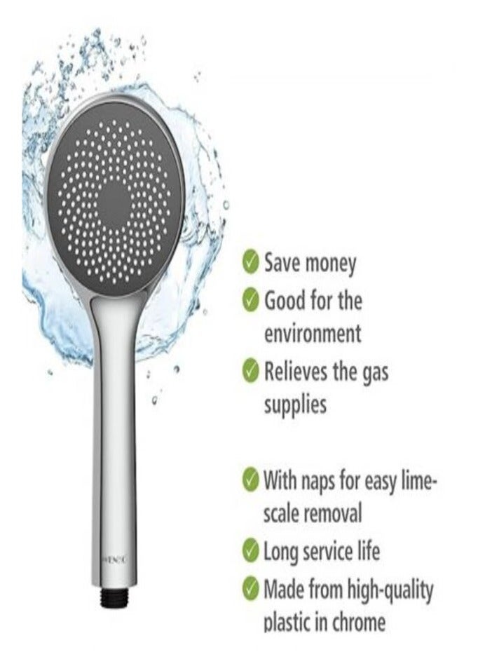 Wenko Water Saving System, Sustainable Shower Head, - 40% Water,  1/2'' Universal,  German Brand - Image 1