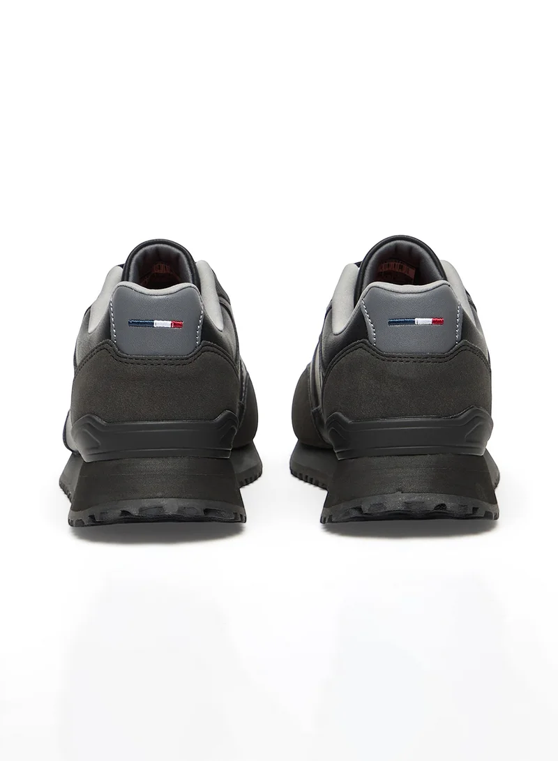 يو اس بولو اسن U.S. POLO ASSN. Men's Casual Sneakers in Black