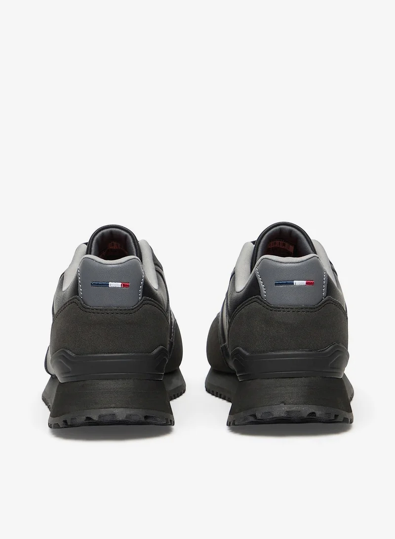 U.S. Polo Assn. Black Men's Casual Sneakers in Black - Lightweight Shoes, Minimalist Designed for Style for Men | Best Price UAE