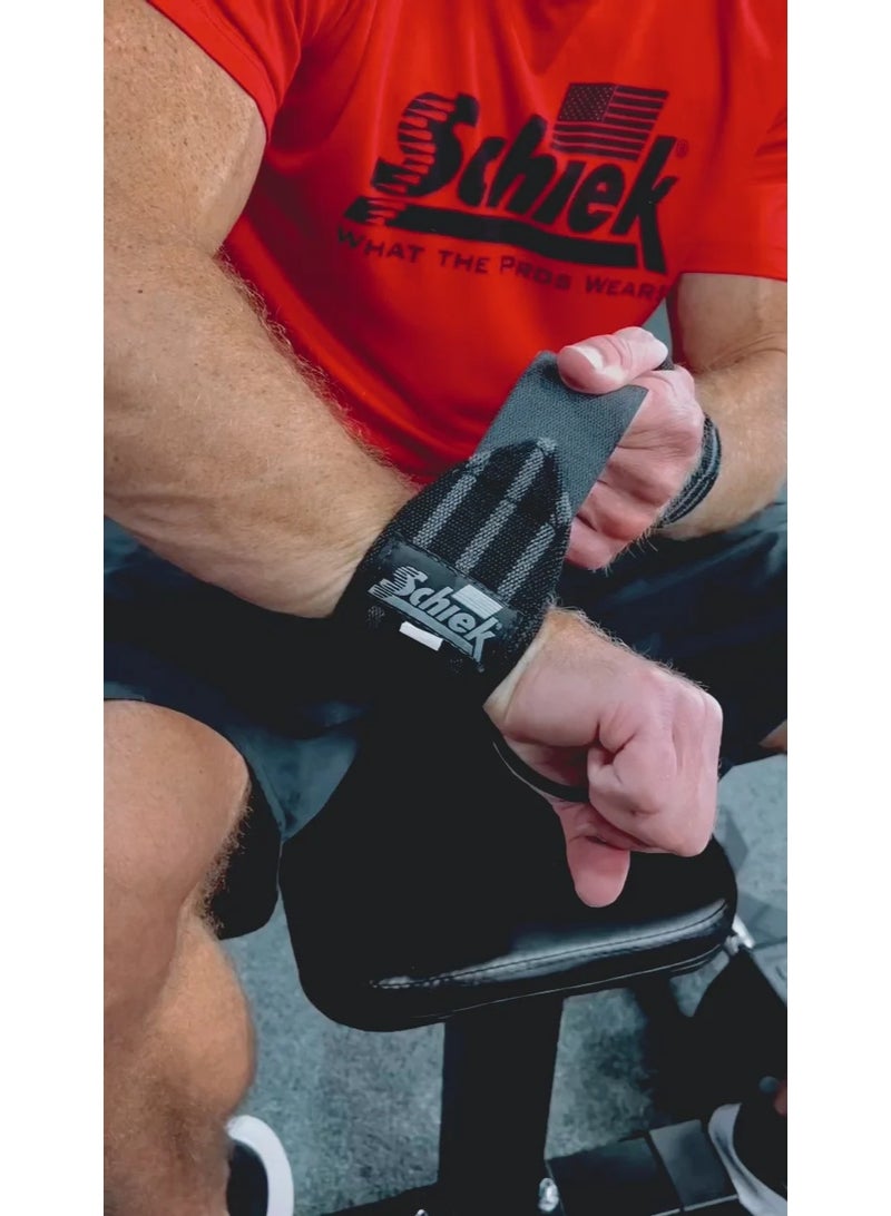 شيك أربطة معصم Schiek Black Out Line مقاس 12 بوصة - Image 4