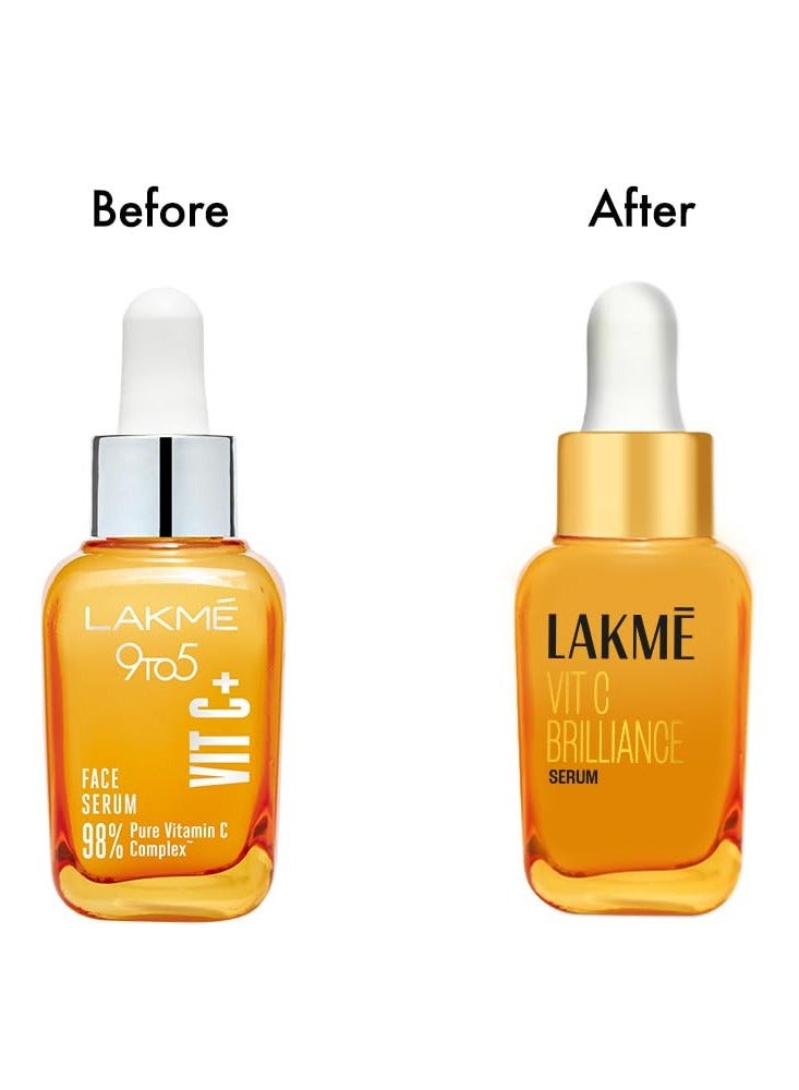 لاكمي مصل الوجه 30 مل بفيتامين C+ من لاكمي 9To5 مع مركب فيتامين C  النقي بنسبة 98% - Image 3