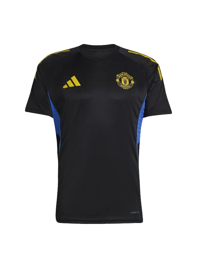 adidas Adidas Mufc Eu Tr Jsy Black Jersey (Short Sleeve) Jerseys For Men