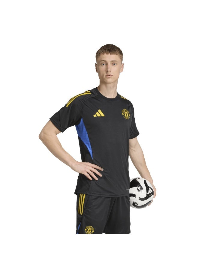 Adidas Adidas Mufc Eu Tr Jsy Black Jersey (Short Sleeve) Jerseys For Men - Image 5
