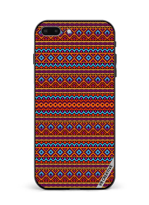 Protective Case Cover For Apple iPhone 7 Plus/8 Plus Texture Design Multicolour