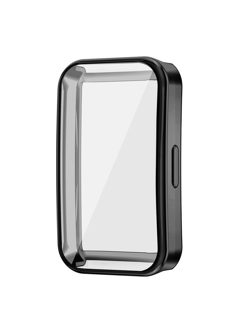Generic - 3-Piece Huawei Band 10 Case, Protective Soft TPU Case for Huawei Band 10 Clear/Black/Silver - Image 1