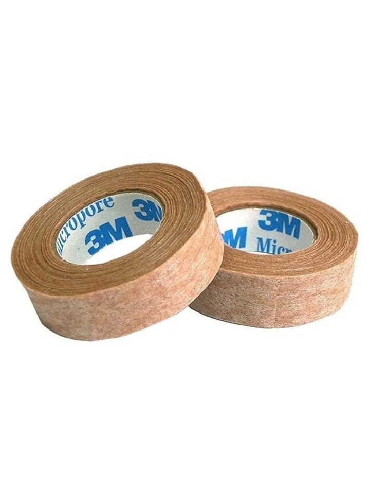 3M 2 Pack Nasal Tape Rolls, Breathable Nasal Breathing Strips, Grade Gentle Adhesive for Sensitive Skin, Sleep and Sports Nasal Ventilation Support, Easy Remove - Image 3