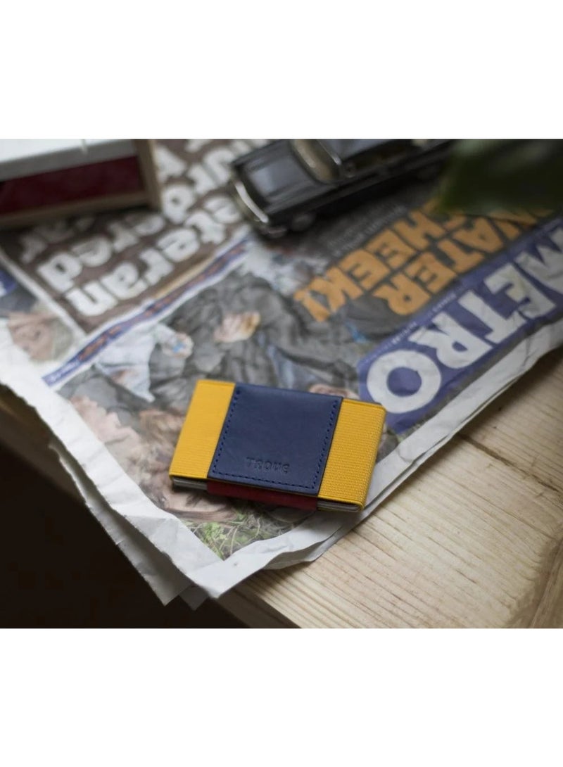 Trove Yellow and blue cardholder from Trove - Image 4