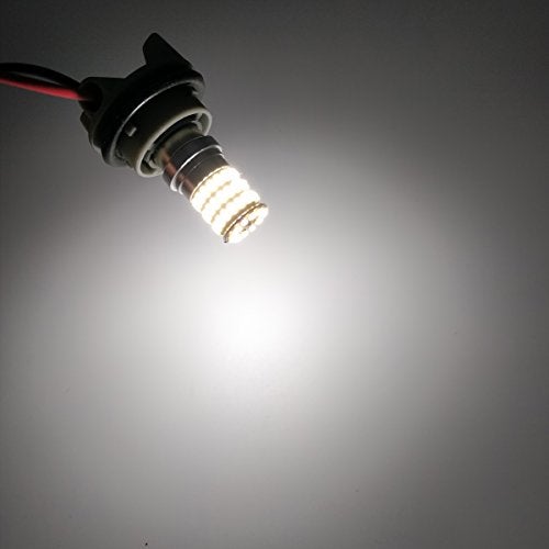 iBrightstar 9-30V Extremely Bright 1156 1141 1003 BA15S LED Bulbs Replacement for Back Up Reverse Lights,Brake Tail Lights and Rv Camper Lights, Xenon White - Image 3
