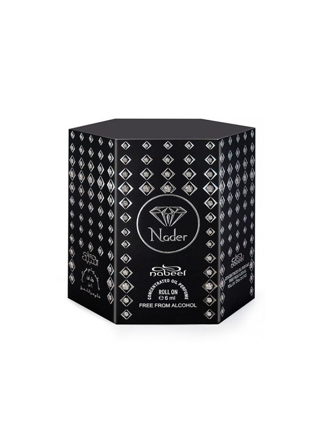 Nabeel Pack of 6 Nabeel Nader 6ml Roll On Concentrated Oil Perfume - Image 3