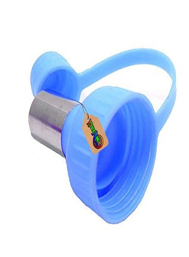 DreamAuro Portable Travel Outdoor/Indoor Water Bottle Cum Water Feeder Cum Dispenser Water Bottle Cap for DreamAurDog/Cat/Puppy/Kitten/Hamster/Dwarf/Gerbil/Mice/Guinea Pig/Ferret/Rabbit (Blue) - Image 3