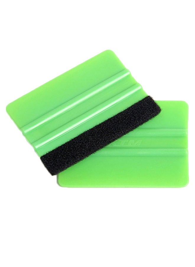 2-Piece Wrap Scraper Squeegee Tool Set 10 by 3cm one piece of black flannel - Image 2