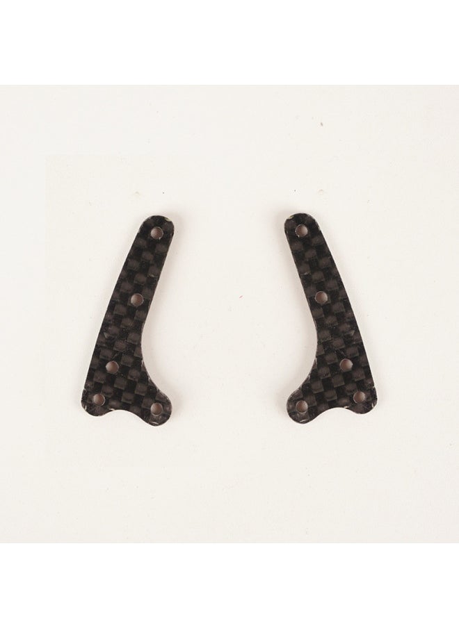 Self-made Four-wheel Drive Carbon Fiber Middle Wing 1.5mm Modified Parts Series For S2 MA FMA AR Chassis Accessories-Color: Center Wing 2  - Image 1