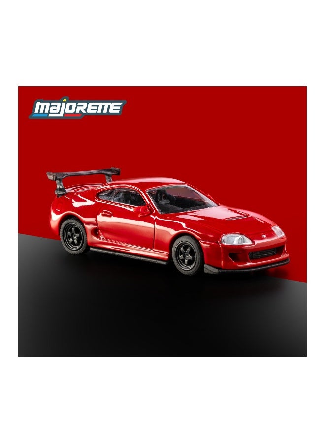 Majorette Metal Collection Series 1995 Toyota Supra Die-cast Car (1:64, Red) - Image 3