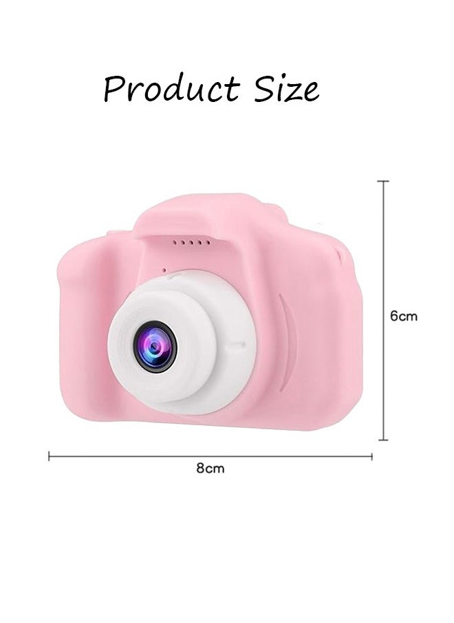 Generic Mini Room Toys Camera Digital Camera  for Kids Screen Camera Toy Kids Photography Camera Digital Camera Kids Playset Kids Camera Mini Camera Kids Toy Camera Small Cartoon Child(Pink)  - Image 2