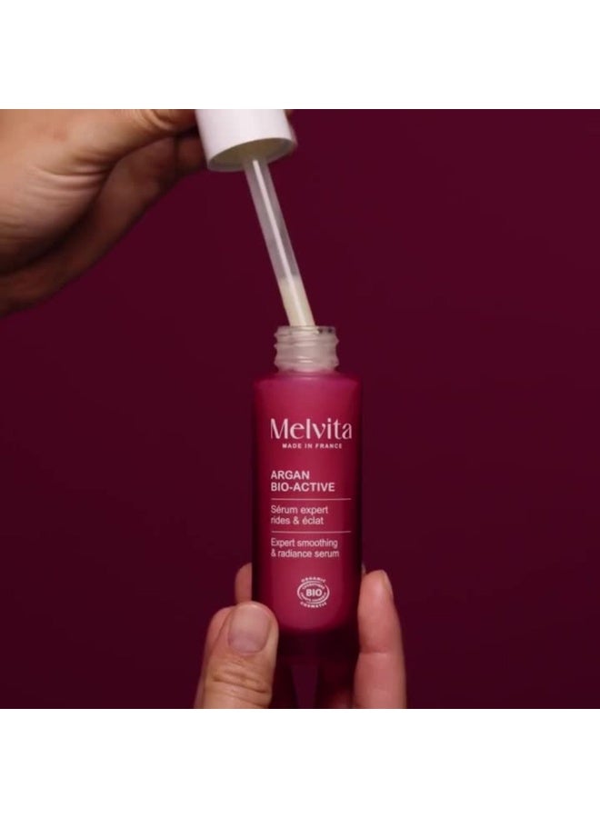 Melvita Argan Bio-Active Expert Smoothing & Radiance Serum Organic 30 ml - Image 5