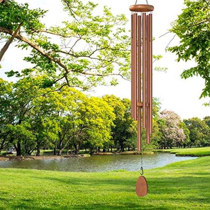 Extra Large Wind Chimes for Outside Deep Tone 58 Bronze Big Church Wind Chime Outdoor Clearance Hanging Decor for GardenYardPatio and Lawn
