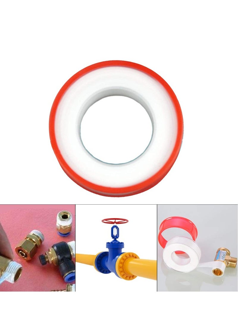 Teflon Tape, Thread Seal Tapes, PTFE Thread Seal Tape for Plumbers Sealant Tape for Leak Water Pipe Thread 3/4 inch x 395 inch (20 Pack/ White)  - Image 5