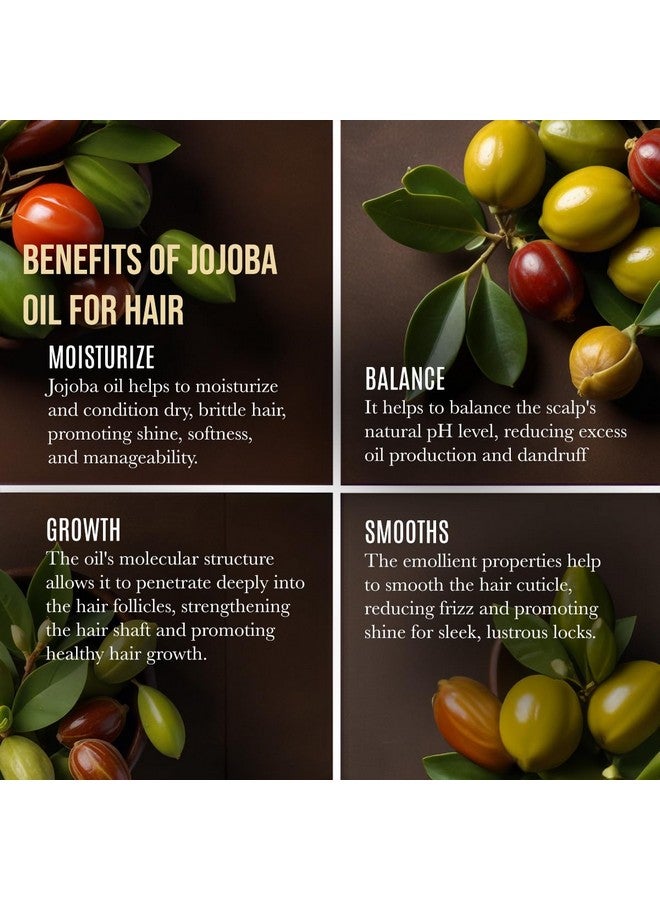 Renewalize ORGANIC JOJOBA OIL - Cold Pressed, Unrefined in 4 oz Dark Glass Bottle with Dropper | An essential daily or night time moisturizer for face, skin, nails, lips, beard & hair - Image 5