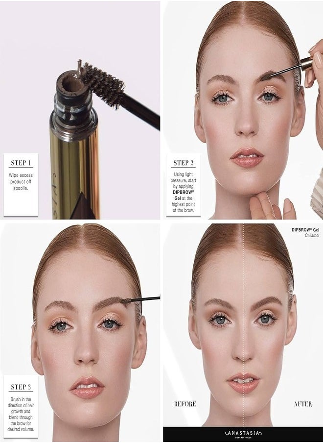 ANASTSIA - Mini Dipbrow Gel (Ebony (2.2g)) - Image 1