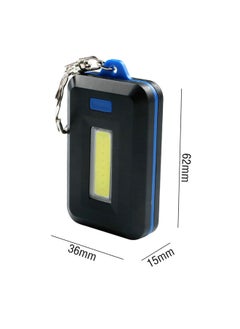 Generic Outdoor Mini Led Keychain Light Portable Flashlight Camping Light Dry Battery Mountaineering Backpack Work Light-Product Specifications:Red  - Image 4