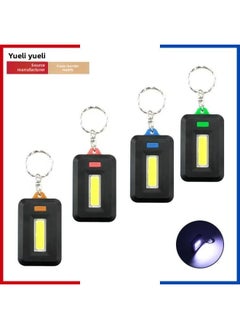 Generic Outdoor Mini Led Keychain Light Portable Flashlight Camping Light Dry Battery Mountaineering Backpack Work Light-Product Specifications:Red  - Image 2