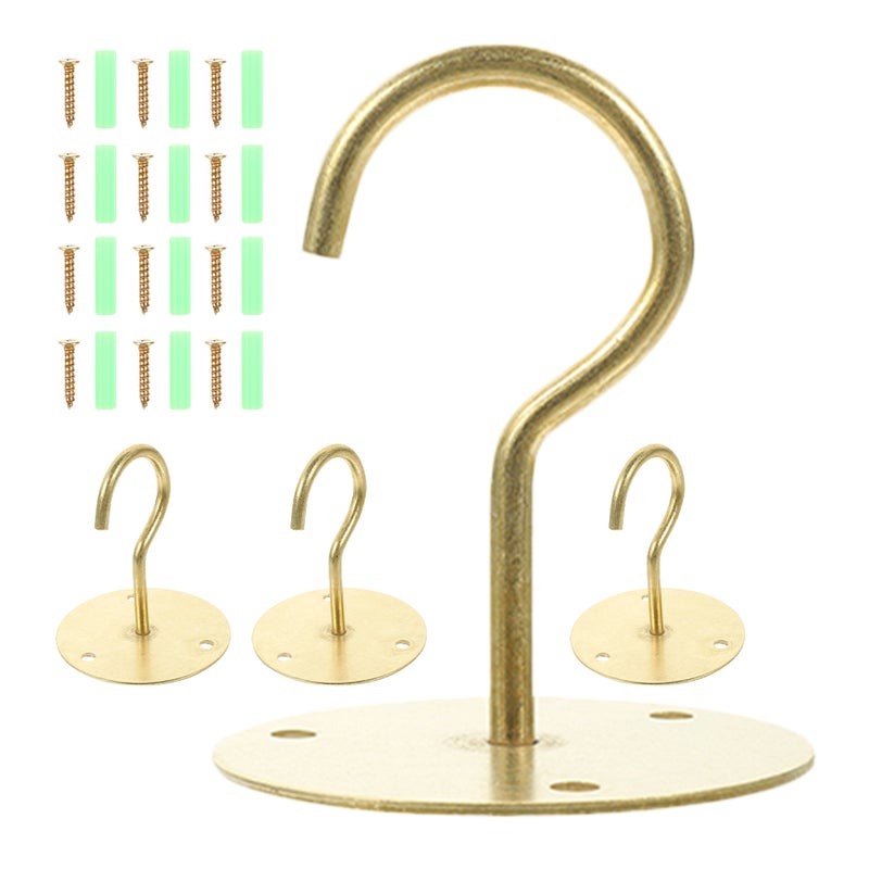 1 Set of Ceiling Hooks Planter Hooks Wall Mount Hangers Plant Hooks Hanging Plants Hangers - Image 1