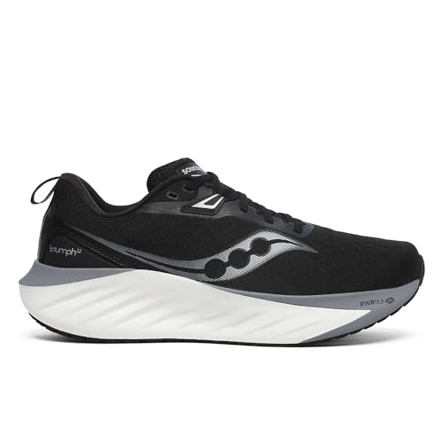 Saucony Mens Triumph 22 Sneaker BlackWhite 105