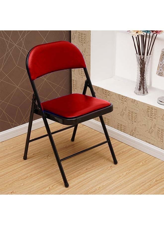 Cady One Folding chair for trips and camping red  - Image 4