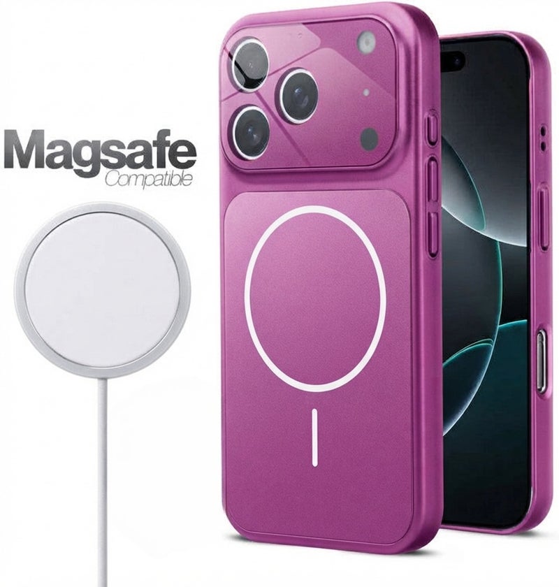 BORTONY iPhone 18 Pro Max Case Ultra Thin Mate Magnetic Cover For iPhone 18 Pro Max Camera Protection Slim Design Hard Phone Case for iPhone 18 Pro Max 6.9 inch - Image 3