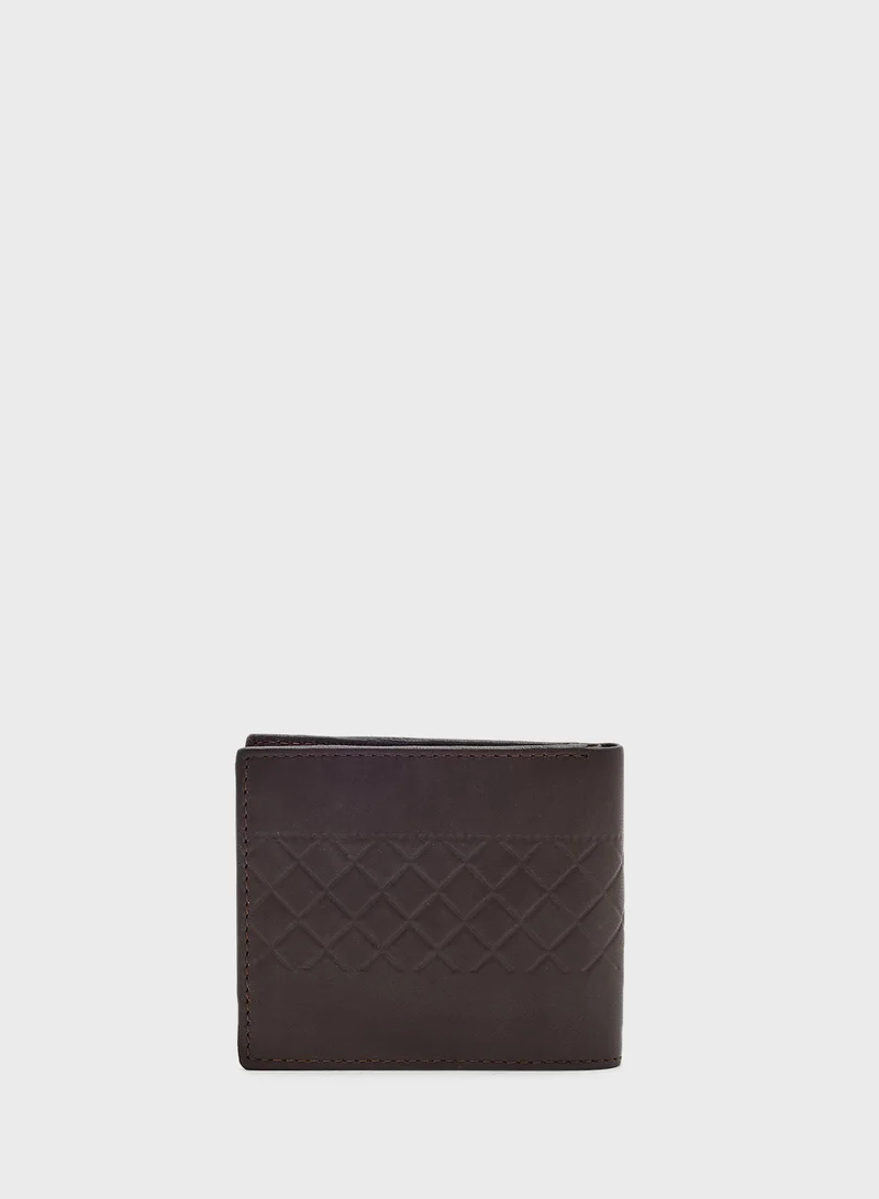 Robert Wood Genuine Leather Bi-Fold Wallet