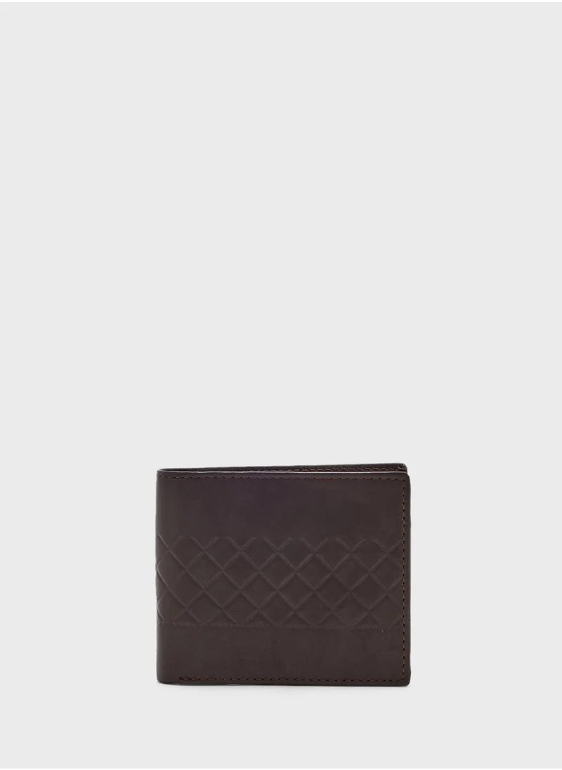 روبرت وود Genuine Leather Bi-Fold Wallet