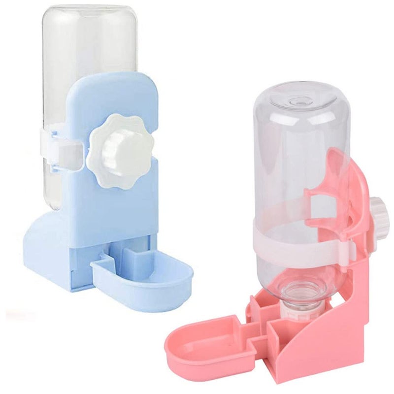 Oncpcare 2 Pack 17oz Rabbit Water Bottle No Drip Hanging Automatic Cage Dispenser for Small Pets LeakProof Water Feeder for Bunny Guinea Pig Chinchilla Ferret Hamster Hedgehog - Image 2