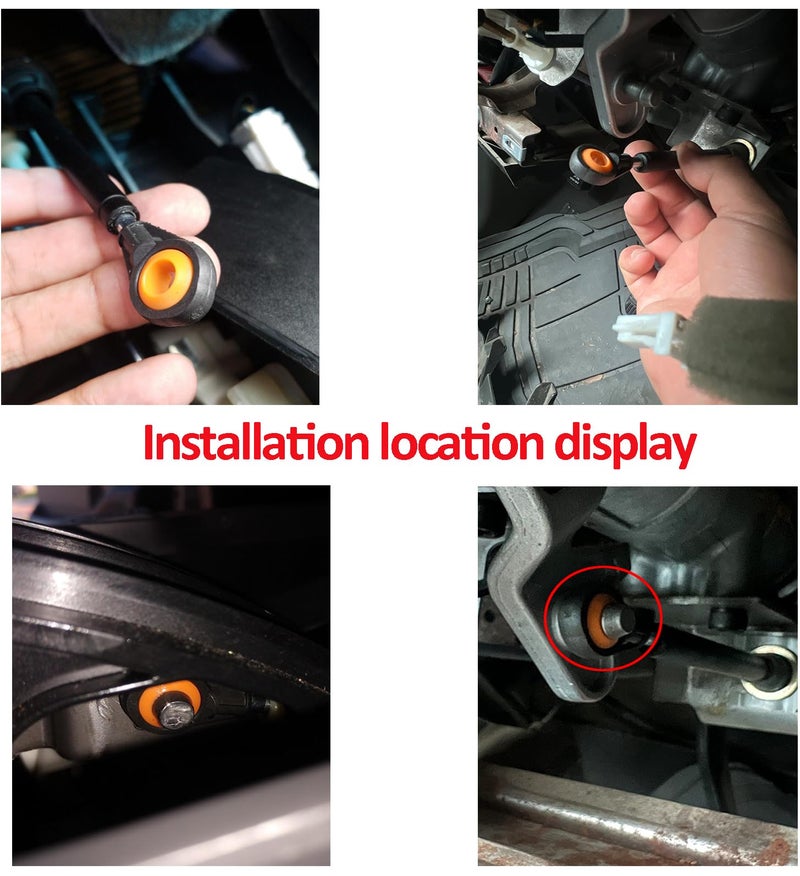 HOOTURB Transmission Shifter Linkage Cable Bushing Repair Kit (2PCS) - Compatible with Nissan Armada, Frontier, Pathfinder, Titan, Xterra, For Infiniti QX56, QX80, For Suzuki Equator - (Part# 134193) - Image 5