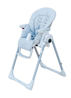 Peg Perego Prima Pappa Follow Me  Highchair for Kids, Suitable from 0 Months to 3 Years-Linear Grey  - Image 4