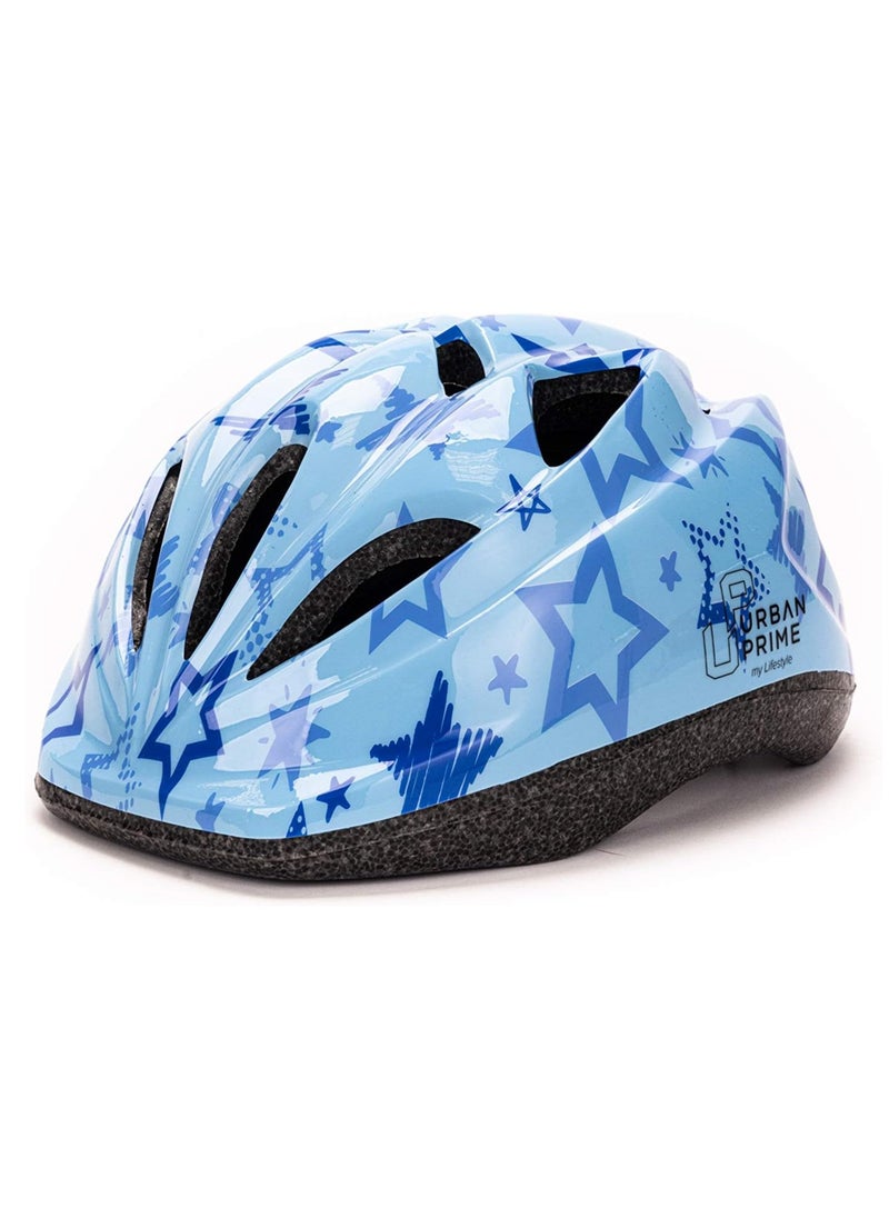 URBAN PRIME Prime Kids Helmet, Safety Children'S Helmet, Blue, One Size  - Image 1