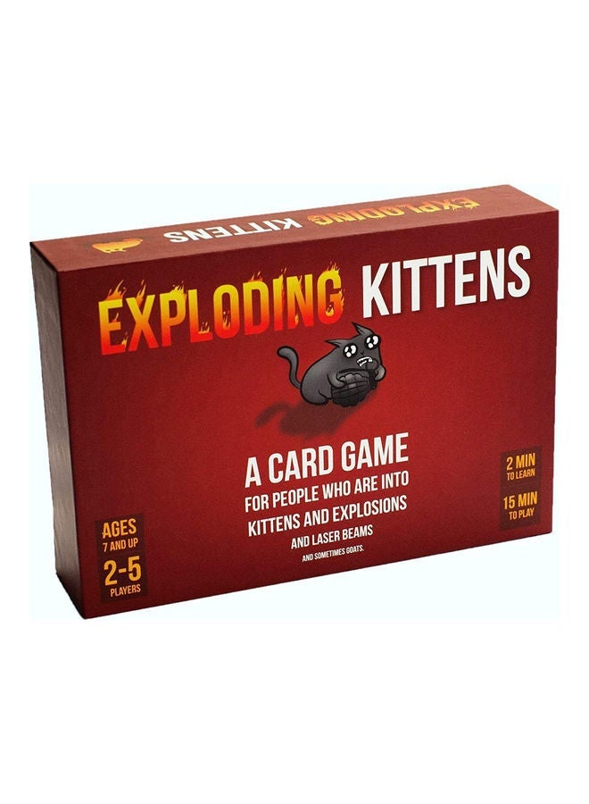 NIBEMINENT Exploding Kittens Card Game - Image 1