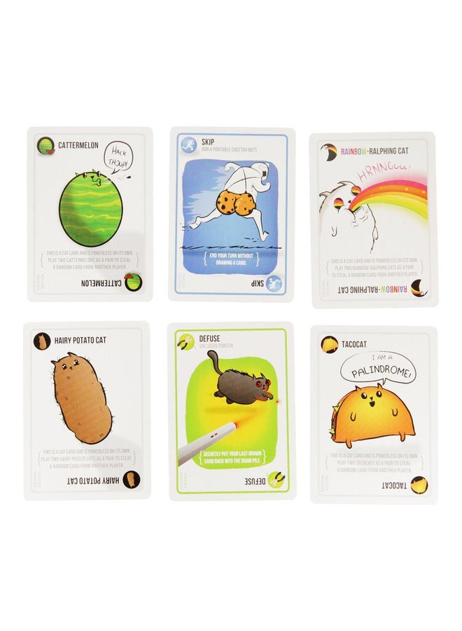 NIBEMINENT Exploding Kittens Card Game - Image 5