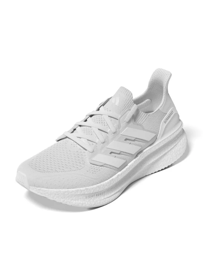 adidas أديداس ألترا بوست 5 دبليو نسائي أبيض للجري