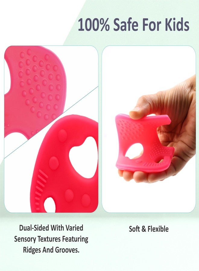 Chanak Soft Silicone Teether for 6 to 12 Months, Non Toxic BPA Free Teething Toy for Babies with Textured Surface for Soothing Gums, 100% Food Grade Elephant Shape Teether for Babies. - Image 4
