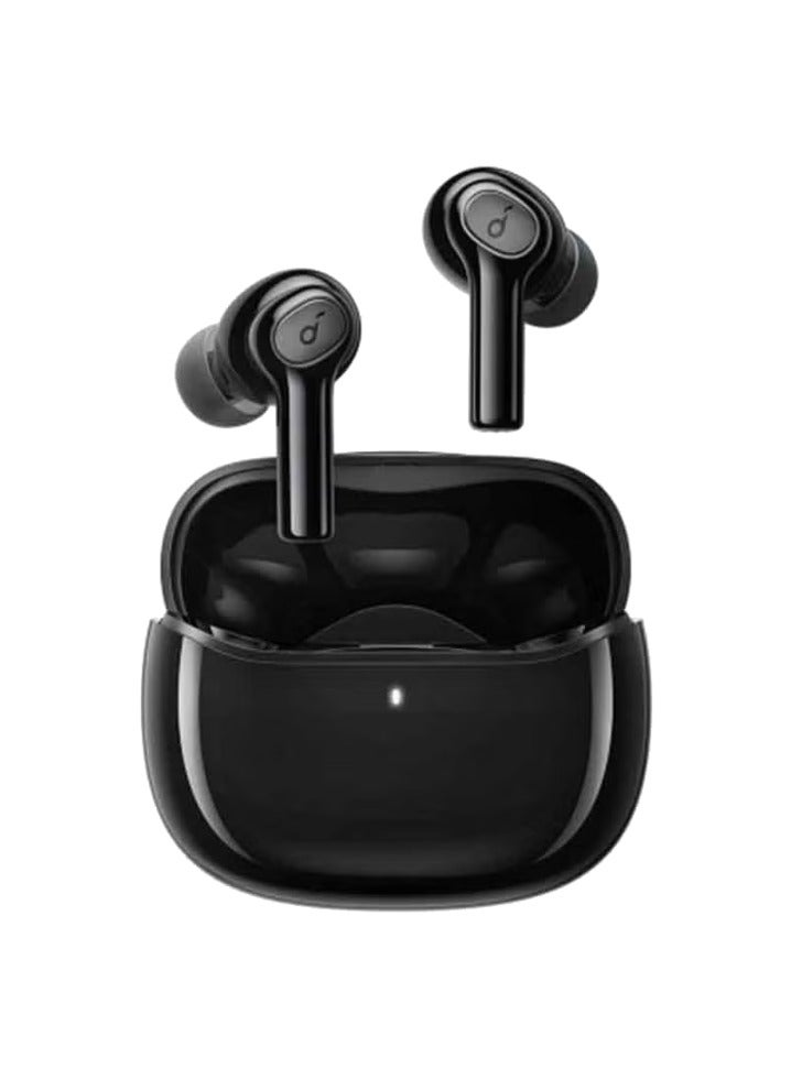 True Wireless Earbuds Fast Charge, 25H Playtime Easy Pairing USB-C Cable – Black - Image 1