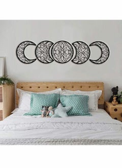 Moon Decoration Wall Decoration, Art decoration Hanging, Boho Bedroom Decor Home (Black, 5 Pieces) - pzsku/Z4F113EA1A6D8B0070C87Z/45/_/1671025412/d1937fe5-e929-4dc3-a8c7-06734ec72c38