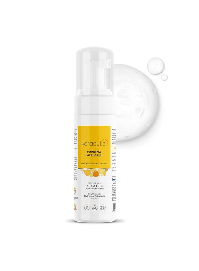 Leeford Keracylic Foaming Face Wash With Salicylic Acid Facewash | Oil Control & Gentle Exfoliation | For Oily Skin | For Oily, Acne-Prone & Combination Skin | 60Ml (Pack Of 2) - Image 3