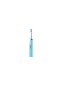 CATANES Electric Toothbrush Powerful Sonic Cleaning Waterproof Electric Toothbrush with Clean Massage 3 Brushheads Whitening Toothbrush for Adults and Kids Blue  - Image 2