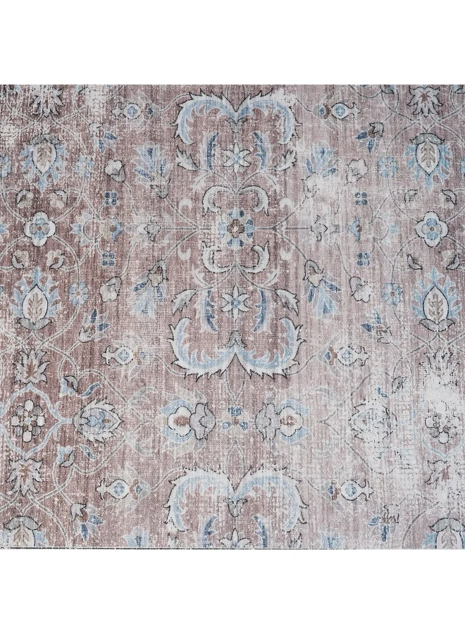 هوم بوكس سجادة فلانيل مطبوعة بخطوط أونتايو آيدا - 110x160 سم